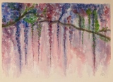 Sur la branche - Peintures et aquarelles